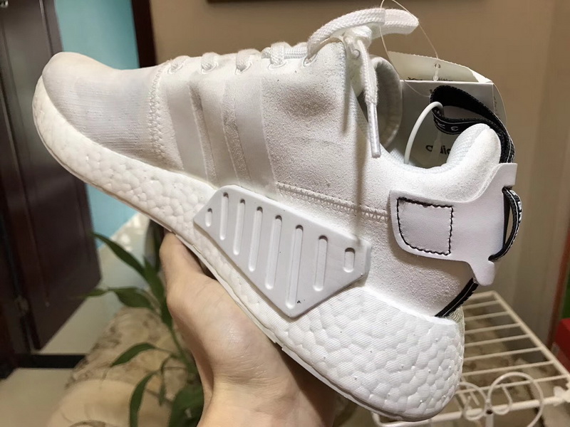 Autnentic Adidas NMD R2 Boost Pure White